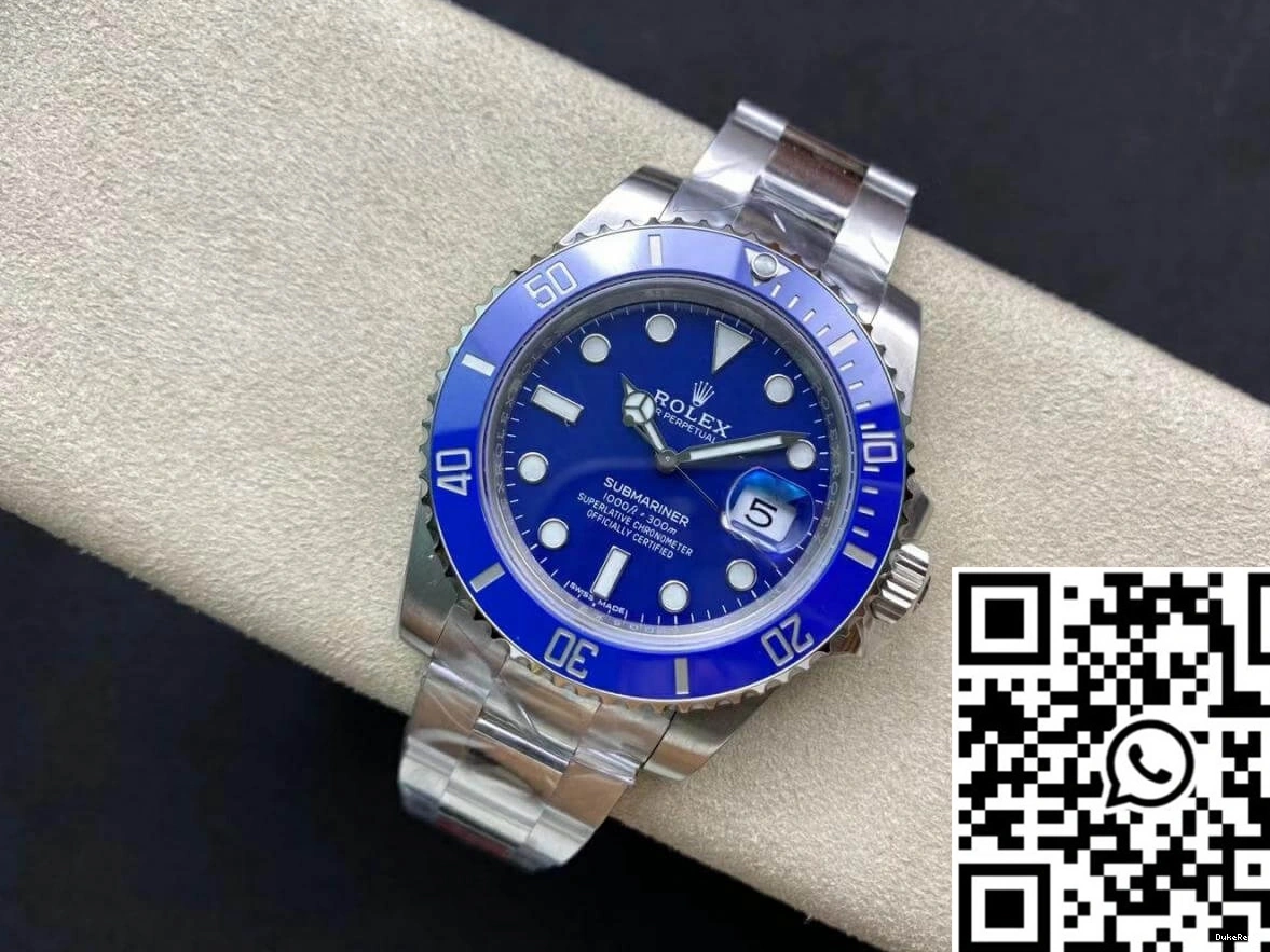 Submariner VS Rolex Dial Blue 116619LB-97209 Factory 1230